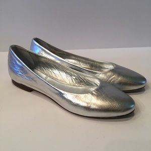 Liebeskind | Silver Metallic Flats